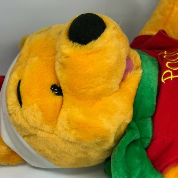 Vintage Disney 2002 Special Edition Winnie the Pooh Christmas Santa - 26" - Picture 9 of 10